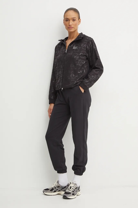 Tréninková bunda EA7 Emporio Armani TNP6Z.6DTB02.1200 černá AW24