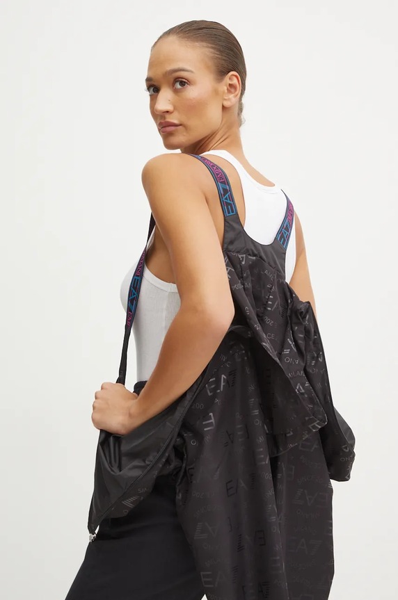 Tréninková bunda EA7 Emporio Armani černá TNP6Z.6DTB02.1200