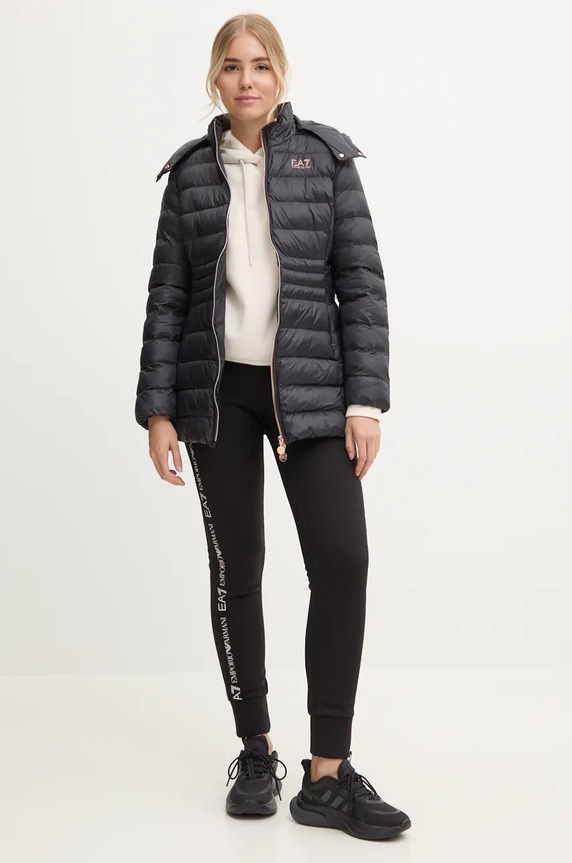 EA7 Emporio Armani geaca TN88Z.6DTK01.0210 negru AW24