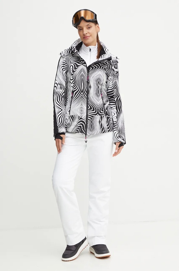 EA7 Emporio Armani kurtka narciarska Kitzbuhel Protectum sporty zimowe biały TNCJZ.6DTG06.2114