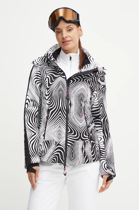 Odzież EA7 Emporio Armani kurtka narciarska Kitzbuhel Protectum TNCJZ.6DTG06.2114 biały