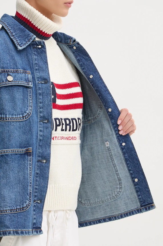 Superdry kurtka jeansowa W5011809A.7NJ