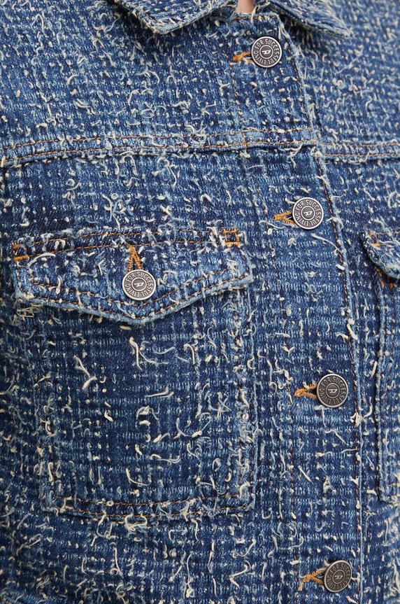 Τζιν μπουφάν Diesel DE-ATEL-S A14203.0PGAH μπλε