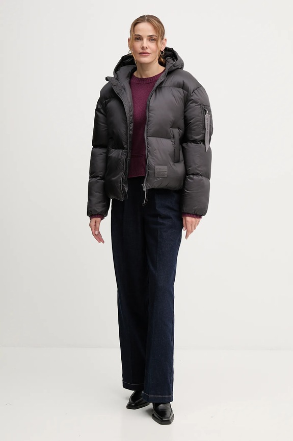 Alpha Industries rövid kabát 148006 szürke AW25