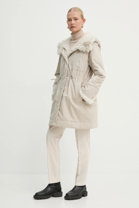 Parka Marella 2423026014200 béžová AW24