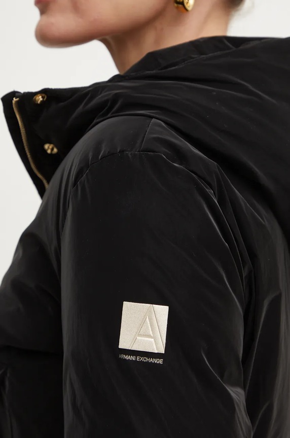 Яке Armani Exchange 6DYB43.YN6YZ черен