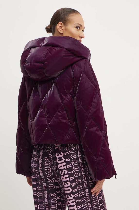 Îmbrăcăminte Versace Jeans Couture geaca de puf 77HAUD14.CQ05D burgundia