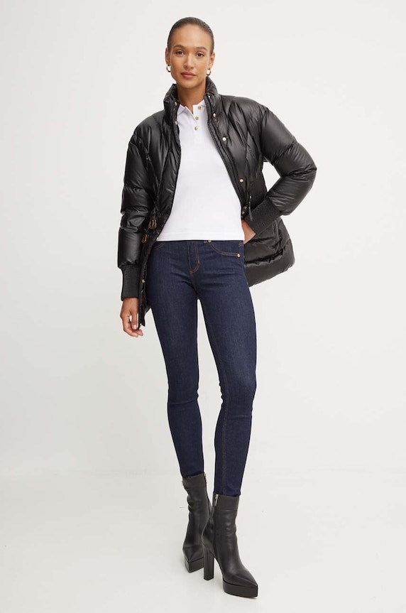Versace Jeans Couture kurtka puchowa 77HAUD15.CQ06D czarny AW24