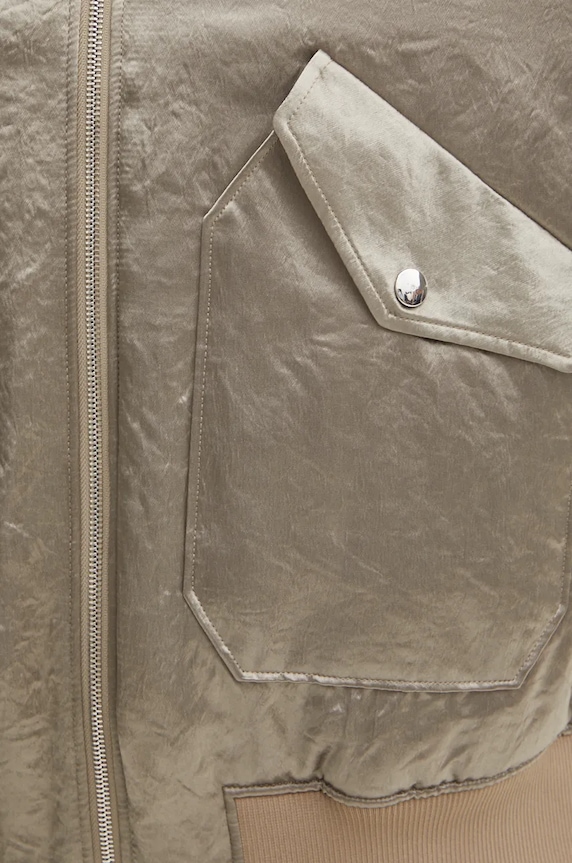Μπουφάν bomber Max Mara Leisure 2426486048600 πράσινο
