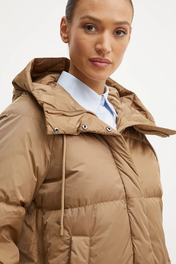 Bunda Weekend Max Mara hnědá 2425496042600