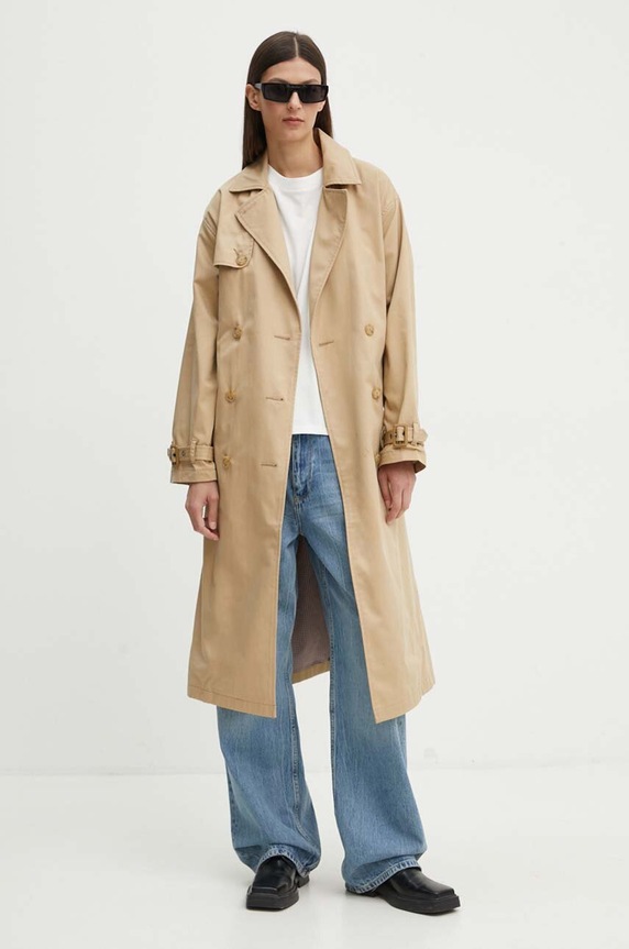 Rifľový kabát Levi's A8976 béžová AW24