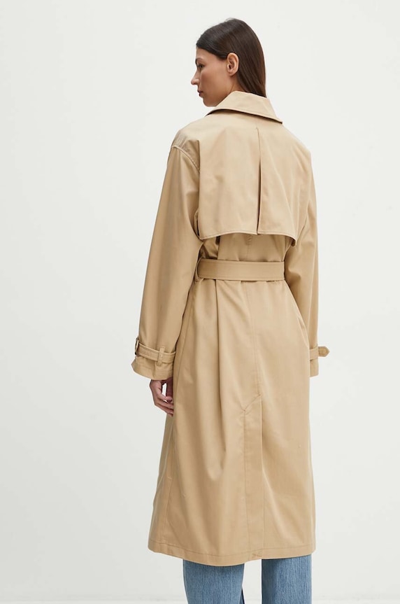 Oblečenie Rifľový kabát Levi's A8976 béžová