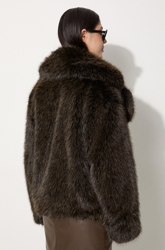 Дрехи Яке Kenzo Short Fake Fur Blouson FE62BL1869FP.90 черен