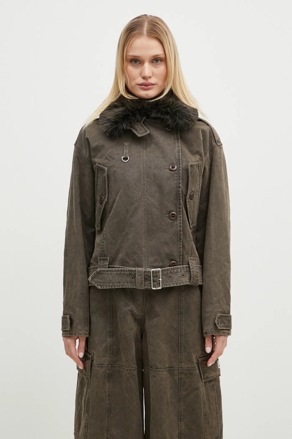 Куртка Kenzo Dyed Canvas Comber остальные коричневый FE62OU2129GK.92