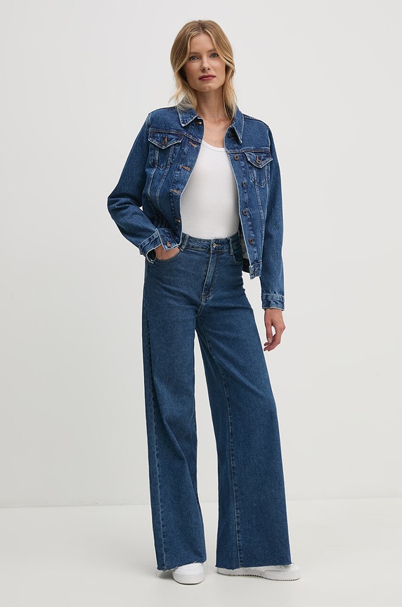 Pepe Jeans kurtka jeansowa REGULAR JACKET PL402432CT9 granatowy AW24