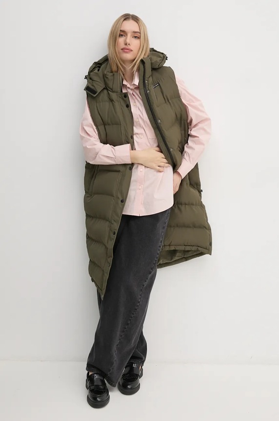 Елек Pepe Jeans BIBI VEST PL402439 зелен AW24