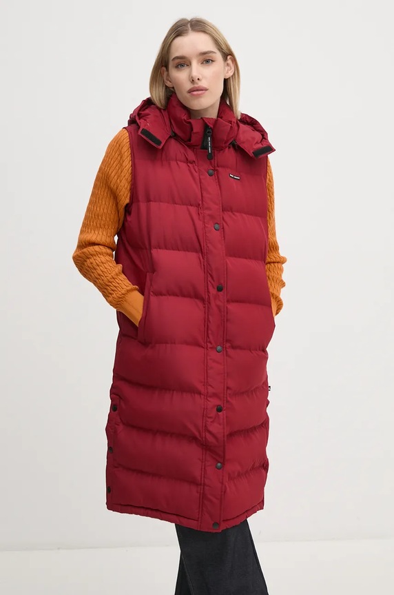 Vesta Pepe Jeans BIBI VEST zateplené oranžová PL402439