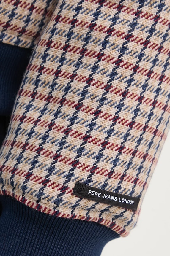 Pepe Jeans gyapjú keverék dzseki BRIDGET PL402466 bézs