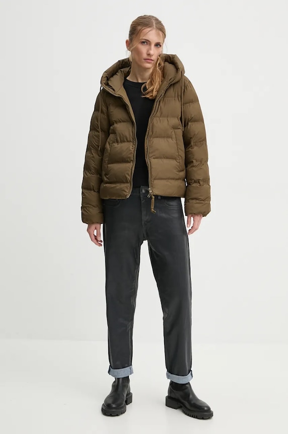 Marc O'Polo kurtka DENIM 5000000275 zielony AW24