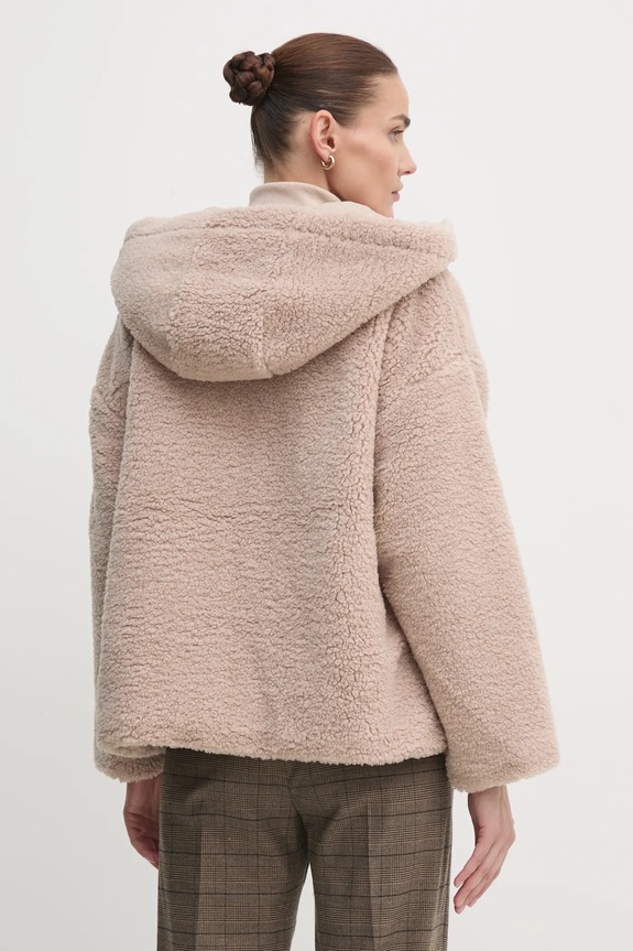 Oblečení Bunda Barbour Amber Fleece LFL0072 béžová