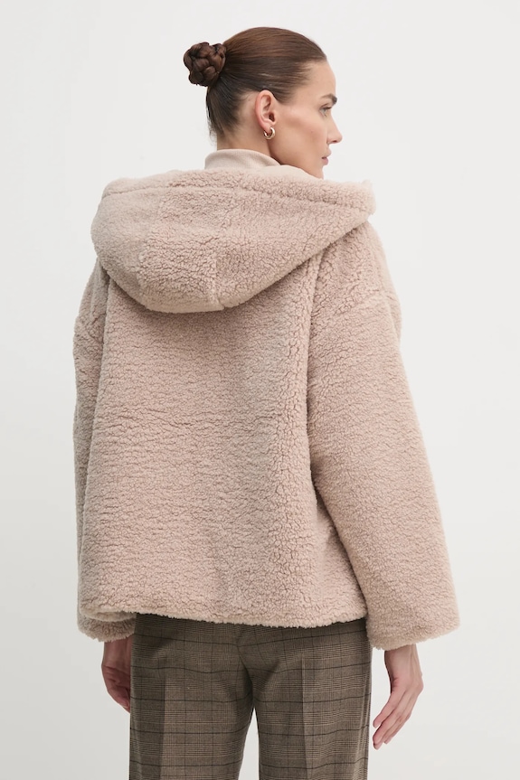 Oblečení Bunda Barbour Amber Fleece LFL0072 béžová