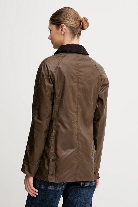 Одяг Barbour Beadnell демісезонна куртка жіноча бавовняна LWX0667 коричневий