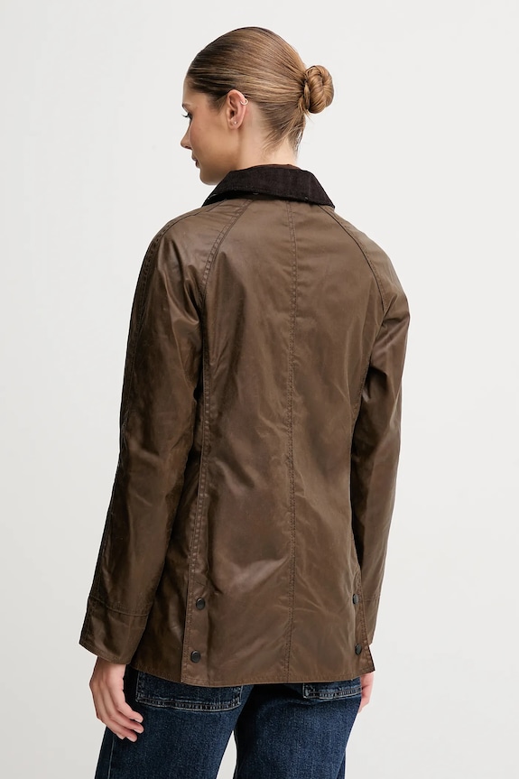 Одяг Barbour Beadnell демісезонна куртка жіноча бавовняна LWX0667 коричневий
