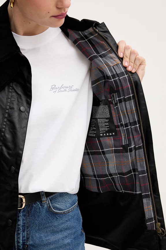 Barbour kurtka przejściowa damska bawełniana Beadnell LWX0667