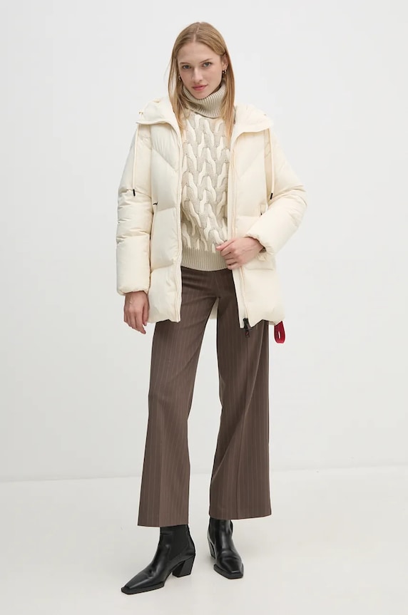 Пухено яке After Label VIENNAN7864.1 бежов AW24