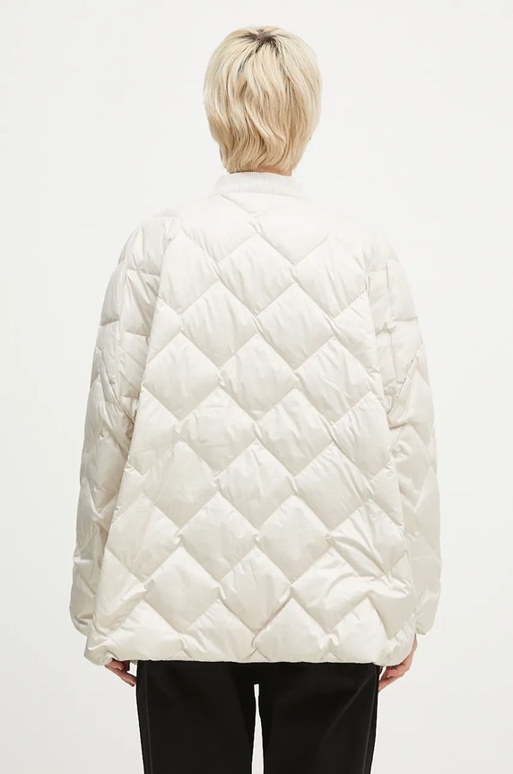 Clothing New Balance down jacket Pinnacle Bomber WJ43503MBM beige