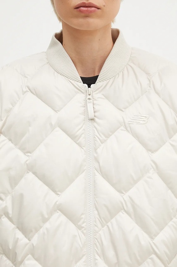 New Balance down jacket Pinnacle Bomber beige WJ43503MBM