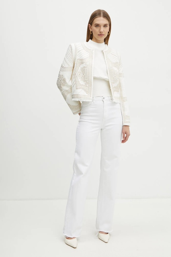 Marciano by Guess marynarka HELENE 4BGN09.7192A biały SS25
