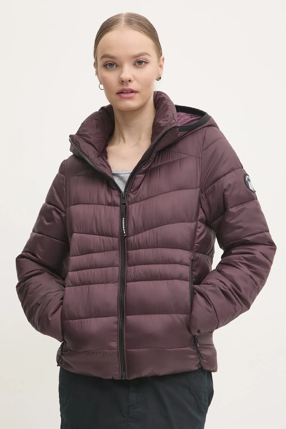 Bunda Superdry zateplené fialová W5011724A.C4J