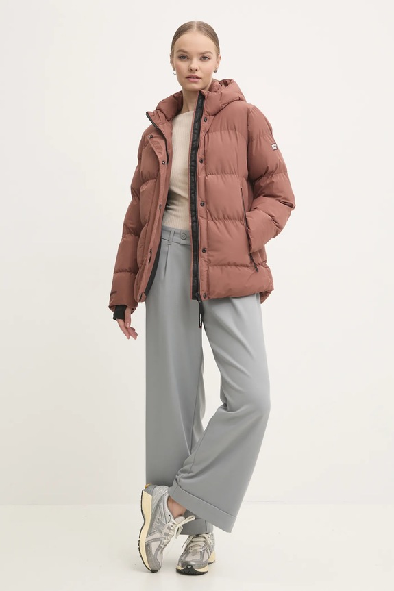 Superdry rövid kabát W5011728A.2TP barna AW24