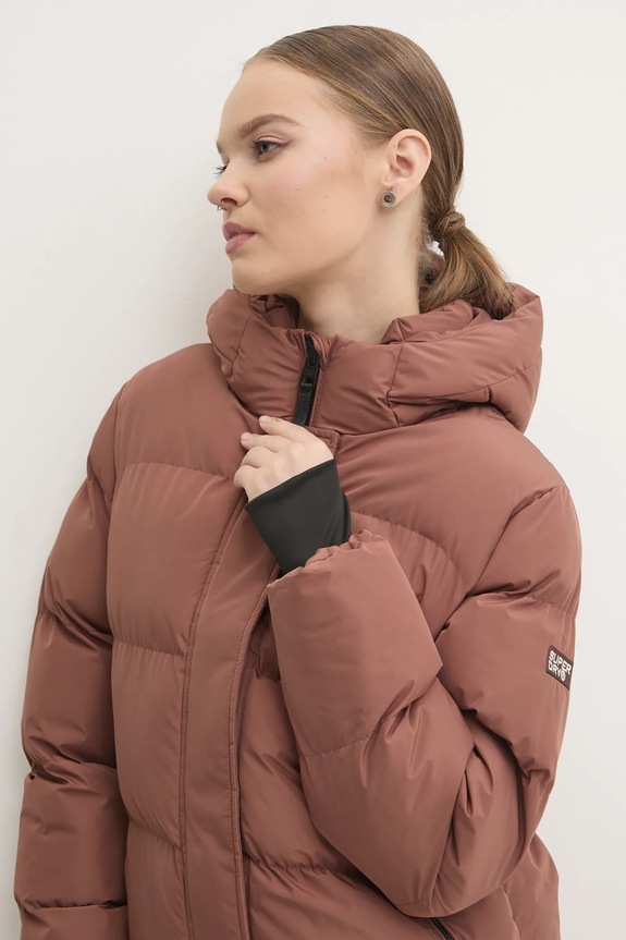 Superdry rövid kabát barna W5011728A.2TP