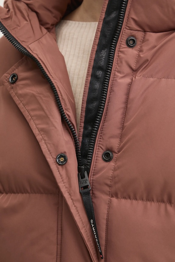 Superdry rövid kabát W5011728A.2TP barna