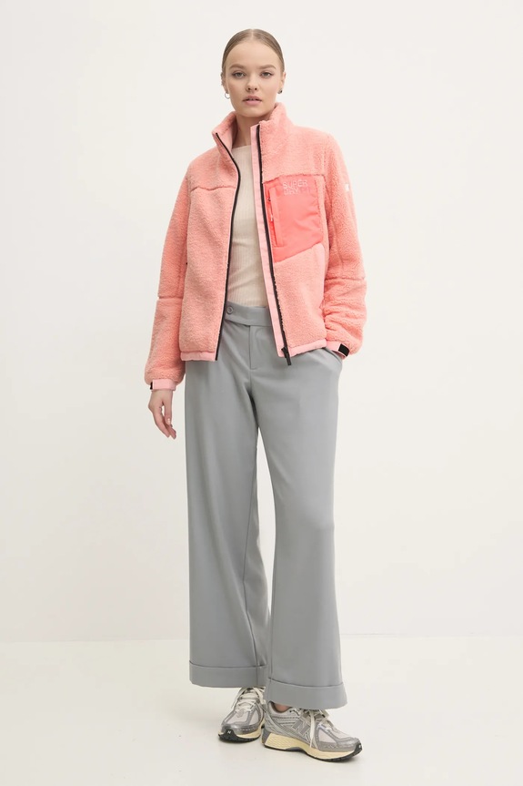 Superdry bluza W5011743A.1PD różowy AW24