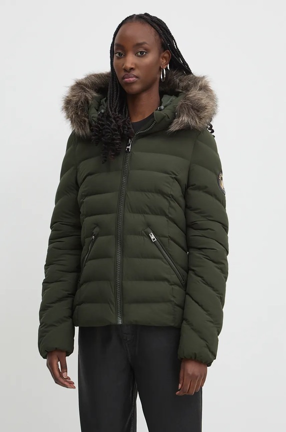 Bunda Superdry zateplené zelená W5011754A.1KM