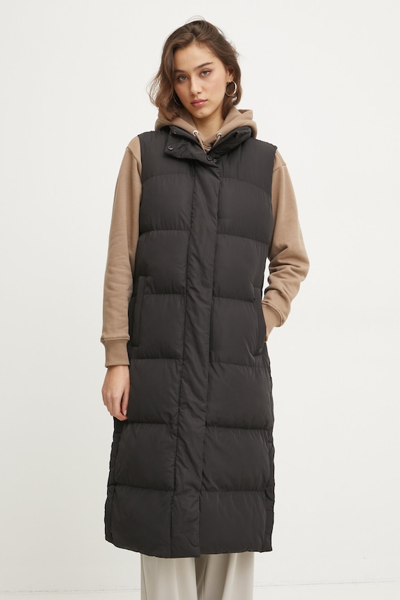 Superdry bezrękawnik bez kaptura czarny W5011803A.02A
