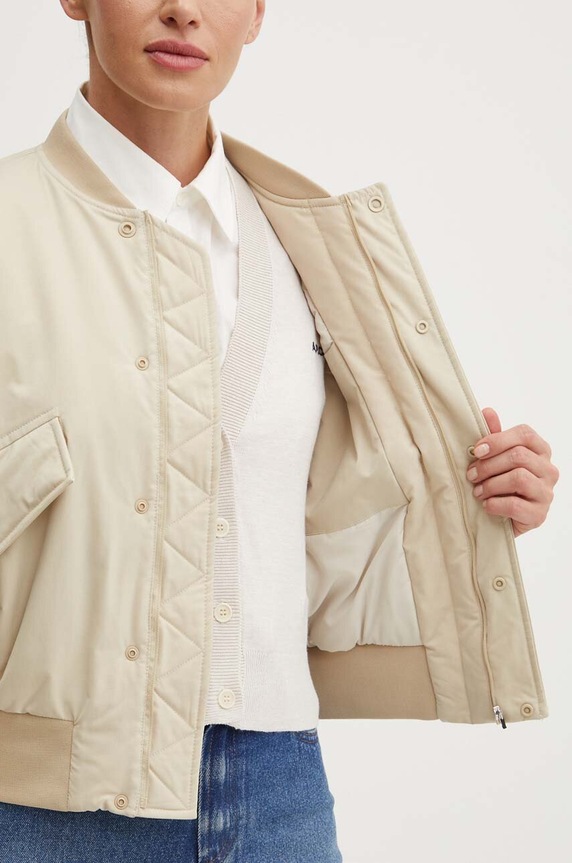 Bunda A.P.C. blouson haley PSAIY.F02843 béžová