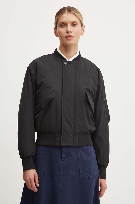Куртка-бомбер A.P.C. blouson haley чёрный PSAIY.F02843