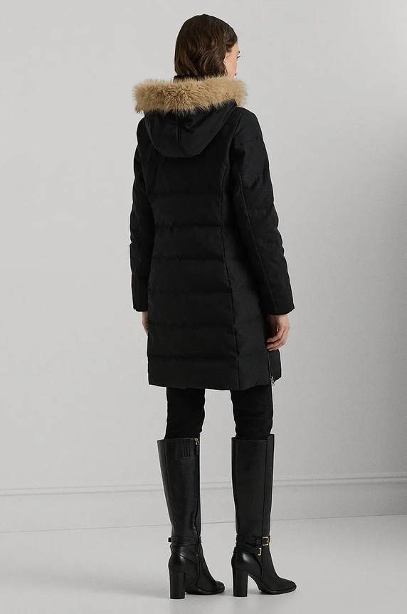 Lauren Ralph Lauren piumino 297957509 nero AW25