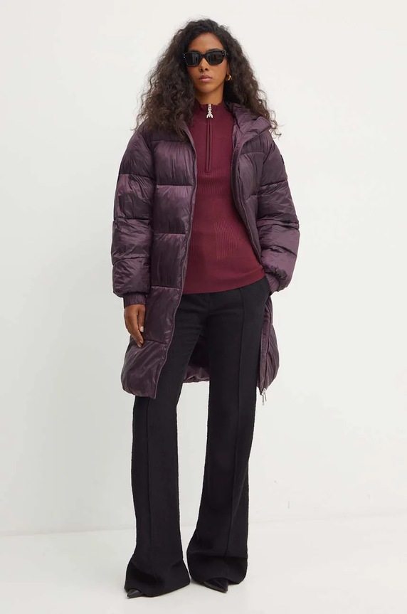 Jakna Boss Orange 50528372 ljubičasta AW24