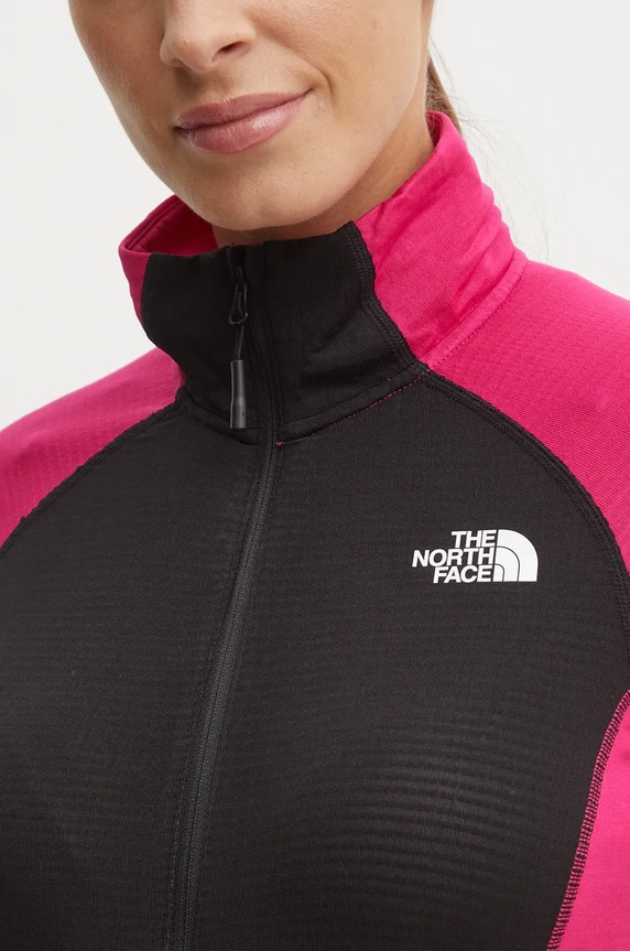 Спортен суичър The North Face Bolt Polartec NF0A825KROM1 розов