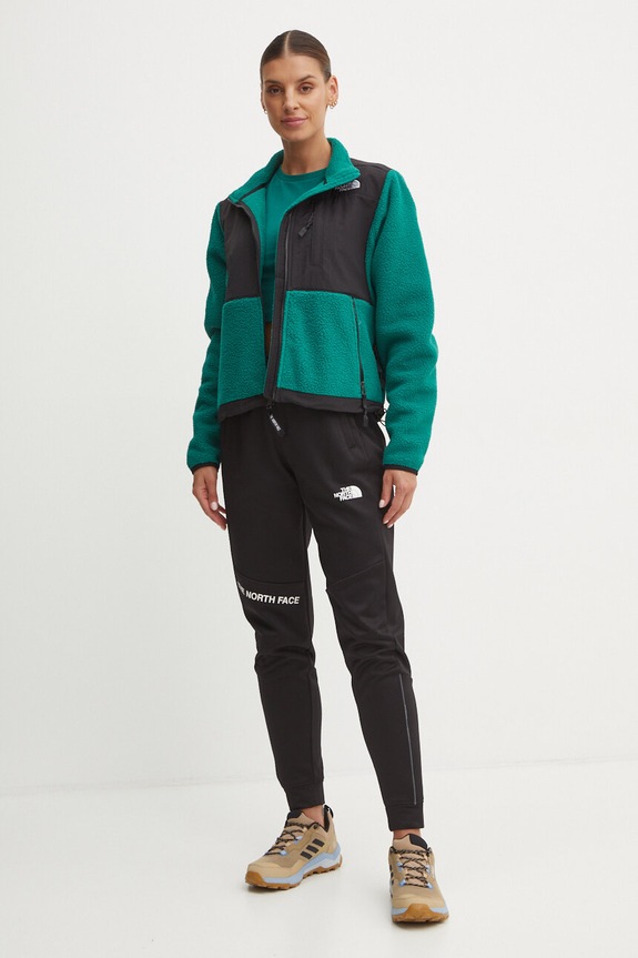 Fleecová mikina The North Face Retro Denali Jacket NF0A88YRS9W1 zelená AW24