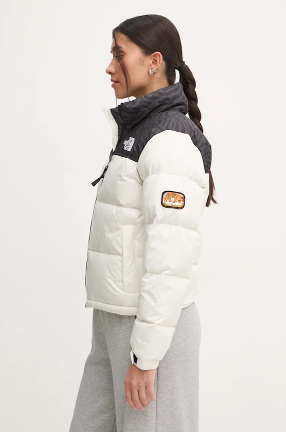 Μπουφάν με επένδυση από πούπουλα The North Face 1996 Retro Nuptse NF0A3XEO5IX1 λευκό