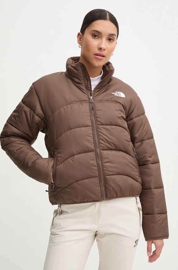 Bunda The North Face TNF Jacket 2000 s podšívkou hnědá NF0A7URF1OI1