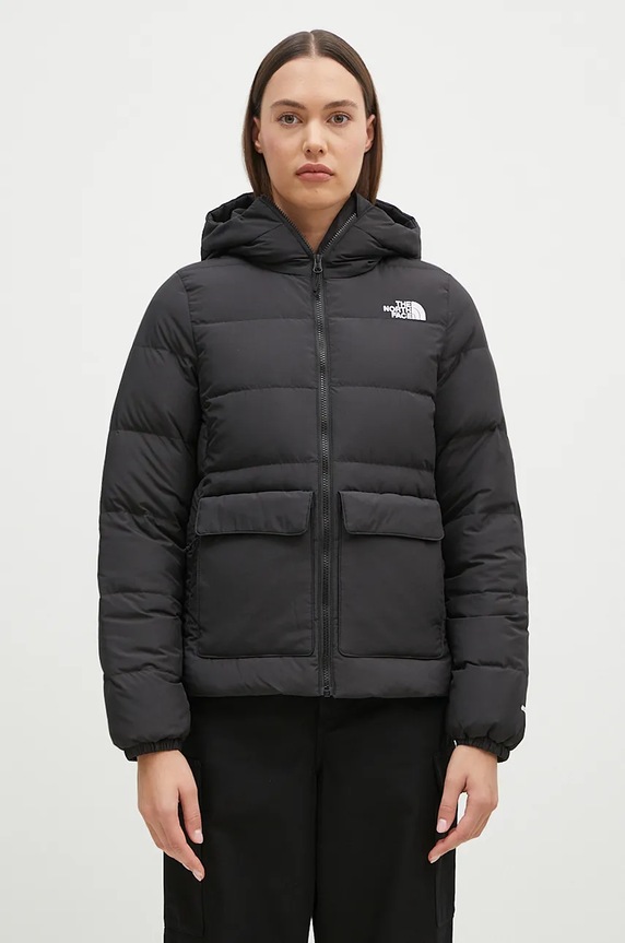 The North Face down jacket Gotham Planet friendly black NF0A84IW4H01