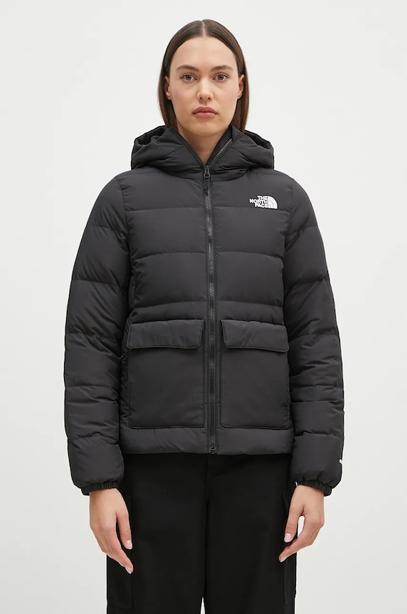 The North Face down jacket Gotham Planet friendly black NF0A84IW4H01