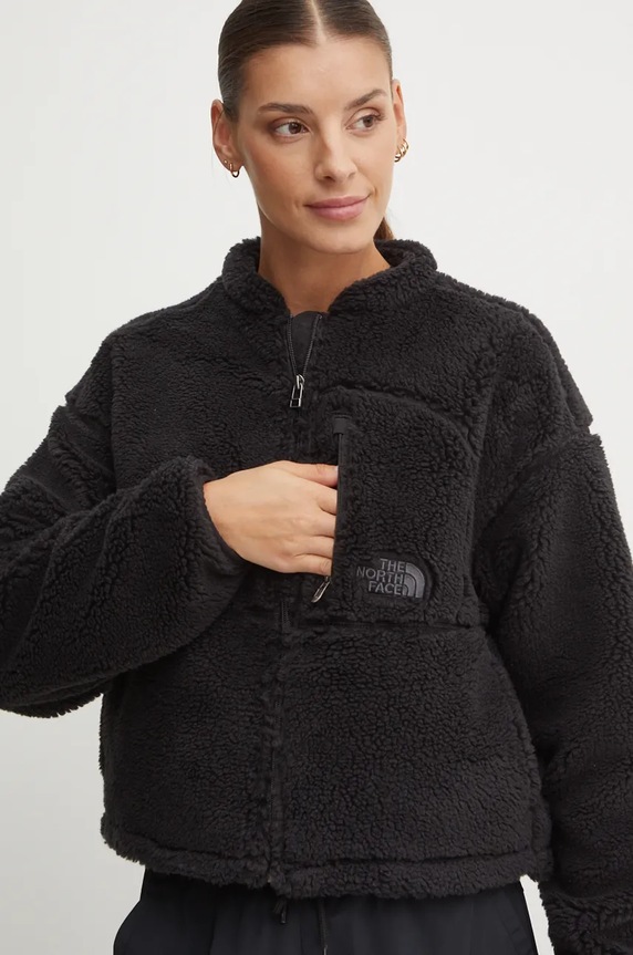 The North Face hanorac fleece SPORTY STREET negru NF0A88ZBJK31